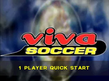 Viva Soccer (US) screen shot title